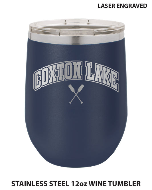 Coxton Lake 2025 Stainless Steel Insulated Wine Tumbler