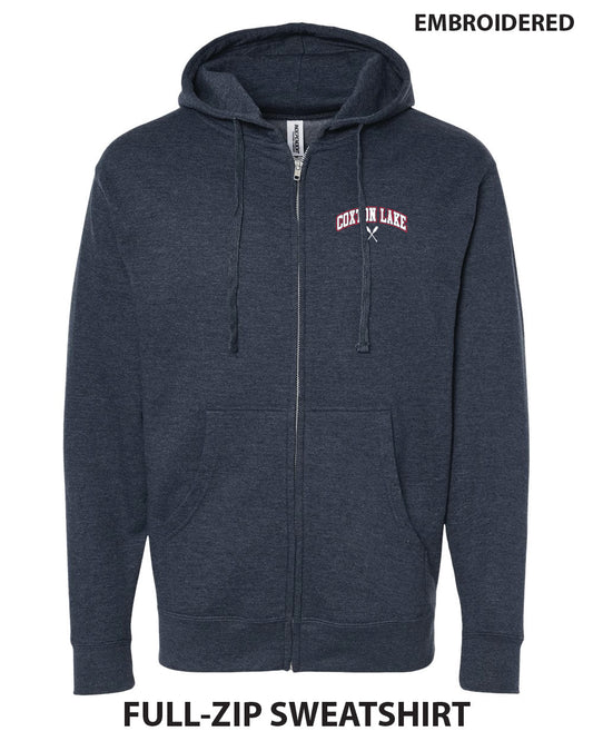 Coxton Lake 2025 Adult Full-Zip Sweatshirt
