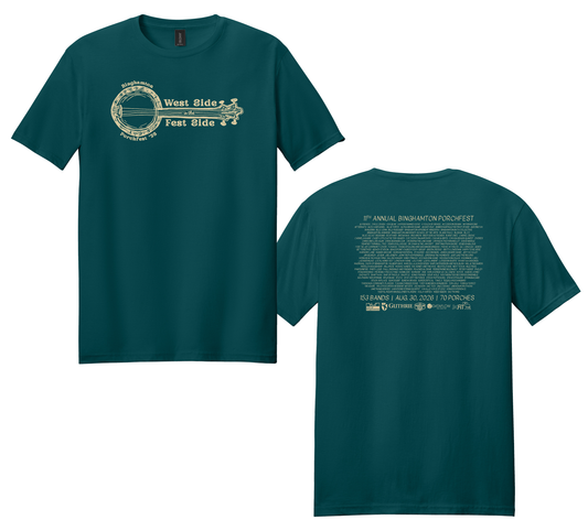 Porchfest 2026 Banjo Adult Tee
