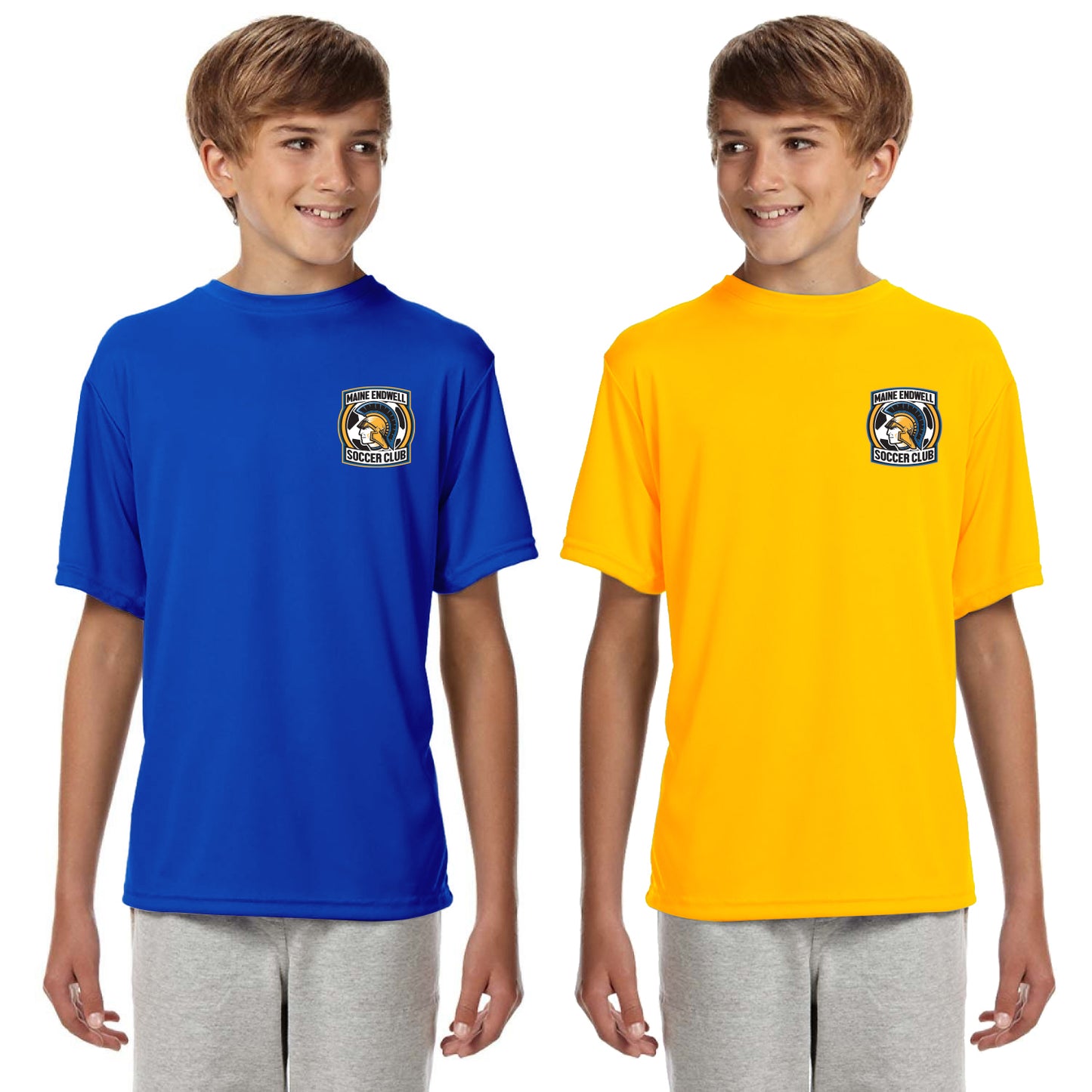 Maine Endwell Soccer Club Youth Performance T-Shirt